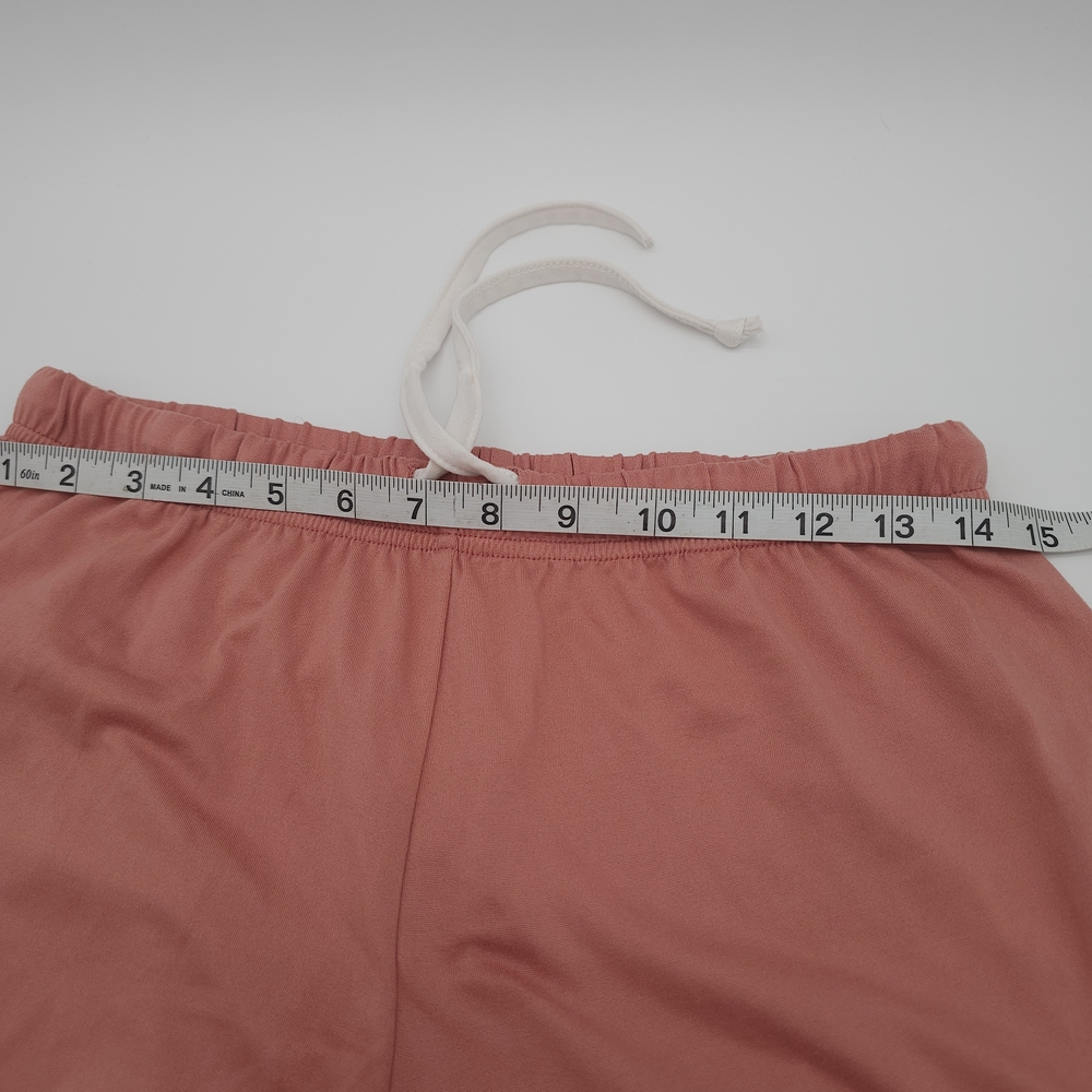 Born Womens Pink 2-Piece Pajama Set Size Medium Drawstring Soft Comfortable - Picture 7 of 11